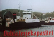 «Dalsfjord» til kai på Askvoll 11. januar 2003, dagen då «Dalsfjord» avløyste den eldre og mindre ferja «Nesøy».