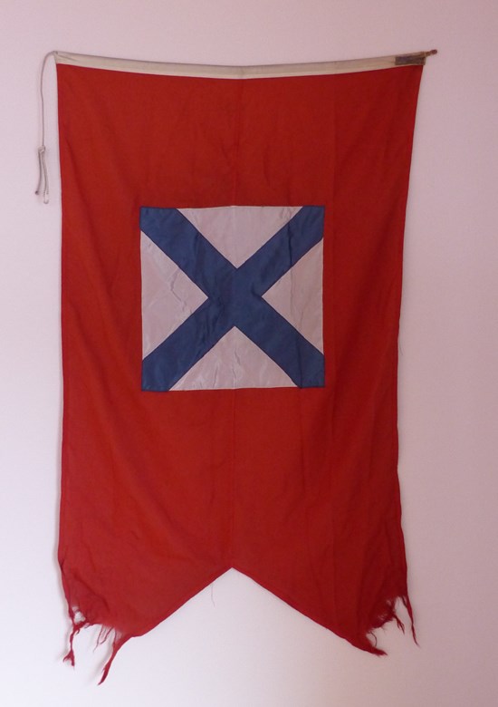 Fylkesbaatane-flagget i Rysjedalsvika