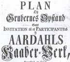 Invitasjonen som vart sendt ut i 1755 for å få i gang att drifta ved Årdal koparverk.