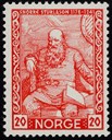 23. september 1941 gav Postverket gav ut ei minneutgåve i høve Snorre Sturlasons død. 20 øres-frimerket har Chr. Krog sitt Snorre-portrett som motiv.