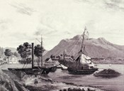 Dampskipet "Bjørgvin" av Bergen, innkjøpt for privat kapital og sett i fart paring; strekninga Lærdal-Bergen-Stavanger i 1839. Forliste ved Skjerjehamn i 1855.