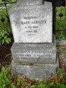 Namna på gravminnet, Richard Aarseth (1852-1911) morfar, Christian F. Fasting Aall, og Christine Johanne Aall, f. Aarseth (1885-1967) mor.