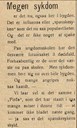 Avisa Firda melde 26. oktober 1918 om “megen sykdom” i Førde. Spanskesjuka var årsak til mellom anna tre dødsfall på ungdomsskulen.
