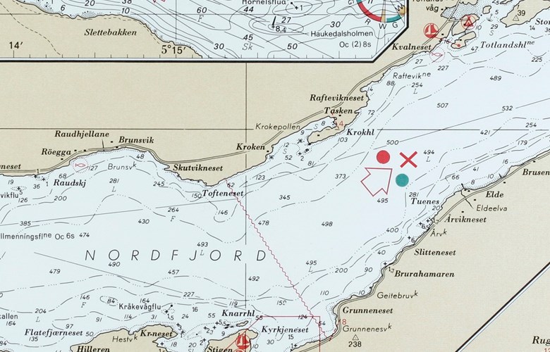 Kyrkjefolket var på veg frå Totland til Rugsund. Dei var komne midtfjords då ulukka hende.