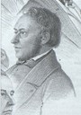<p>Sokneprest og stortingsmann Niels Dahl. Utsnitt fr&aring; gruppebilete av stortingsmennene 1851. &nbsp;</p>