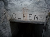 Fire av bunkerane hadde tyske namn, og dette er «Olfen», bygd 14.6.1941.