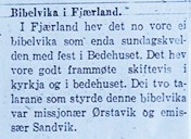 Notis i Sogns Avis, 26. januar 1937.