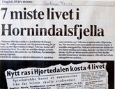 «Tragisk 30 års minne»: Fjordingen (Stryn) hadde omtale av hendingane 7. februar 1994.