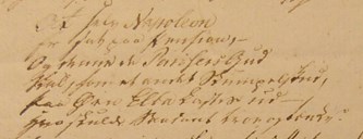 Den 9. mai 1814 skreiv sokneprest Claus Frimann i Davik til bilskop Johan Nordahl Brun i Bergen. Brevet inneheld eit vers om Napoleons fall.