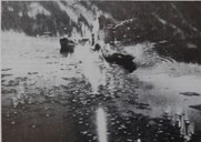<p>DS &laquo;Havda&raquo; - krigsforlis 1944. Illustrasjonsfoto. Biletet viser alliert flyangrep p&aring; det tyske frakteskipet &laquo;Wartheland&raquo; i Eidsfjorden i Gulen, 12. desember 1944. P&aring; same m&aring;ten m&aring; det ha sett ut d&aring; &laquo;Havda&raquo; vart angripen ved Lutelandet tre dagar f&oslash;r. </p>