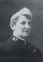 <p>Othilie Tonning (1865-1931), oberst i Frelsesarmeen, sosialsjef 1898-1921 og 1929-1931. Tildelt Kongens Fortenestemedalje i gull 1910.</p>