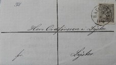 <p>Brev til Luster kommune fr&aring; &laquo;Kommiteen for et Mindesm&aelig;rke paa Harald Haarfagres Grav&raquo;, datert 28. april 1870, om st&oslash;nad.</p>