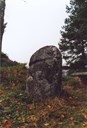 Fallossteinen på Tunold i 2001.

