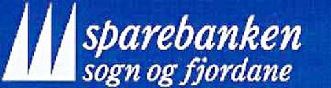 Sparebanken Sogn og Fjordane, skipa 1. april 1988, profilerer seg som bank for heile fylket, <i>fylkesbanken</i>. Dette kjem òg fram i logoen; - fjordane, og dei tre områda Sogn, Sunnfjord og Nordfjord. Banken har endra logoen ein gong, men halde på dei to hovudelementa, symbol og namn.