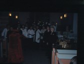 Frå ein konsert i Øn kyrkje på førjulsvinteren 2002. Det lokale koret "Fjordklang" var mellom deltakarane på konserten.
