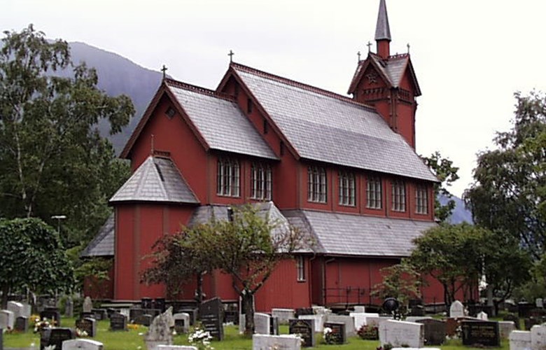 Årdal kyrkje er bygd i tre-gotisk stil med inspirasjon frå stavkyrkjene. Kyrkja vart vigsla i 1867 og var lenge den einaste kyrkja i Årdal. I dag er kyrkja soknekyrkje for Nedre Årdal sokn.
