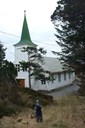 Kyrkjestaden er ei lita flate på Fanøya, like ved hamna og skulen, der kapellet ligg i retning nord-sør. Kapellet vart pussa opp utvendig både i 1974 og 2000.