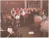 25-årsjubileet for kyrkja vart feira søndag 1. desember 2002. Søndagsskuleborna i Flokenes og Kvammen song til ære for kyrkja.