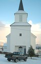 Frøya kyrkje har namnet etter staden ho står, og er truleg den einaste som har eit norrønt gudenamn. Kyrkja vart bygt på denne staden til erstatning for den som stod på Grotle.
