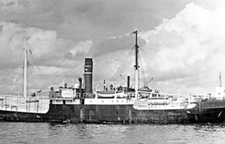 Dampskipet "Galatea" som Adolf var påmønstra og som vart torpedert 21. januar 1945 i Irskesjøen medan Adolf låg på sjukehus. Berre ein mann av mannskapet på 20 vart berga.