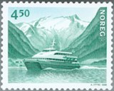 Kommandøren-frimerket var det andre i Kystfart-utgåva som kom ut 20. april 1998. Kunstnar og gravør for utgåva var Arild Yttri.