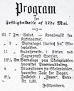 Programmet for 17. mai i Florø 1905. 