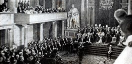21. juni 1905. Den 'urtima' (ekstraordinære) Riksdagen i Sverige i høve Stortinget sitt vedtak 7. juni.