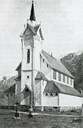 Årdal kyrkje, Årdalstangen, var vallokale for vala i Årdal i 1905.