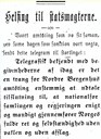Stykket i Sogns Tidende, 02.06.1905, om uttalen amtstinget sende styresmaktene 27. mai 1905.