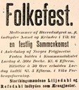 Annonse i avisa Sogningen, 29.12.1905.