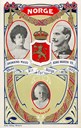 Den nye kongefamilien, Haakon VII, dronning Maud og kronprins Olav, kom til Norge 24. november 1905.

 