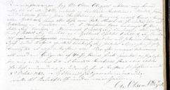Her er  kontrakten som vart inngått mellom handtverkar Ola Olson Otrehjell og Leikanger kommune tidleg i 1863. Ola Olson Otrehjell sette opp skulehuset om våren  og det vart teke i bruk kort tid etter. 