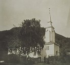 Kyrkja på Ylmeim hadde i eldre tider namnet Ylmeim kyrkje, men frå midten av 1800-talet har Norum kyrkje vore det offisielle namnet.
