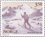 I høve jubileet <i>Posten 350 år</i> ga Postverket i 1996 ut ein serie på åtte på åtte minnefrimerke. Eitt av dei har tittelen <i>Postbonde på ski</i>.

