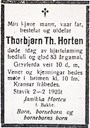 Dødsannonse i Firda Folkeblad, 4. februar 1927.