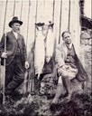 Amerikanaren William Henry Singer jr. og Ole G. Rysdal (t.v.) hadde mykje fellesskap. Rysdal var mellom anna ofte med Singer på jakt- og fisketurar til Tydalen, der Singer hadde hytte.
