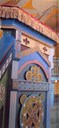 Preikestolen frå 1912 er laga av kunstnaren Lars T. Kinsarvik, mannen som i vårt fylke er mest kjend for å ha dekorert Eid kyrkje.

