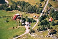 Utsikt over Røyrvik-garden.